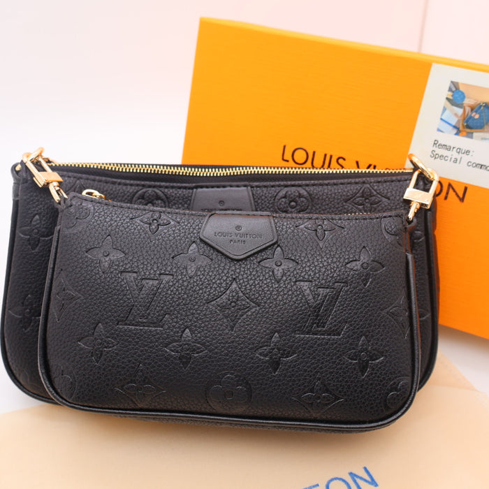 Louis Vuitton Multi Pochette Accessoires in Monogram Canvas with Gold Chain