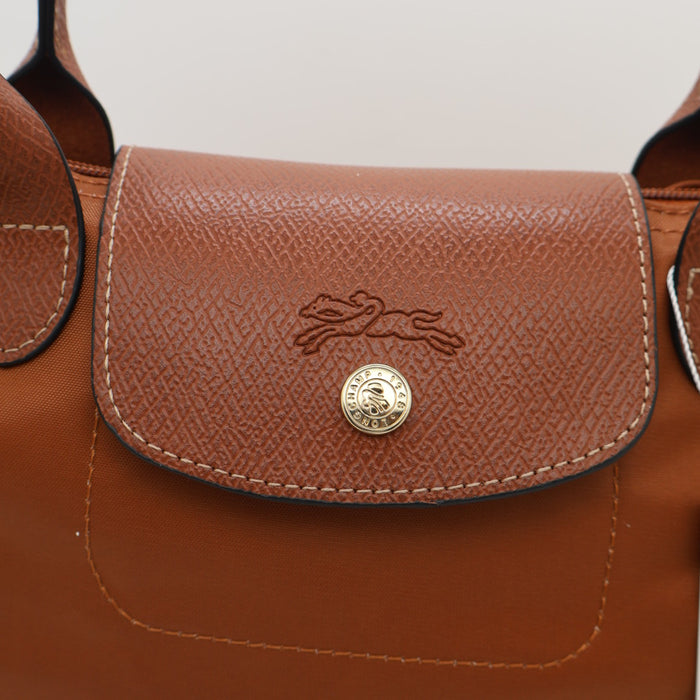 Longchamp Le Pliage Original Top Handle Bag Taupe – Foldable Nylon