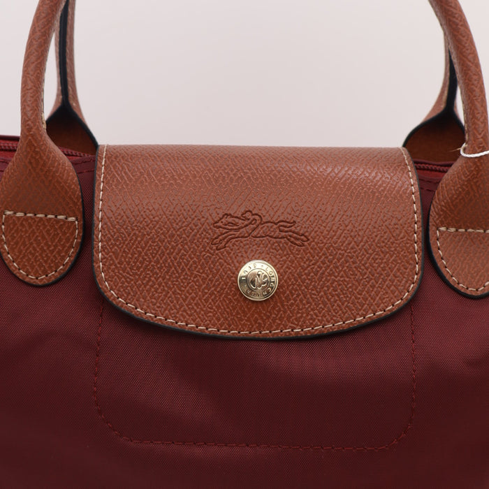 Longchamp Le Pliage Original Top Handle Bag Taupe – Foldable Nylon