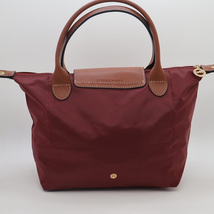 Longchamp Le Pliage Original Top Handle Bag Taupe – Foldable Nylon