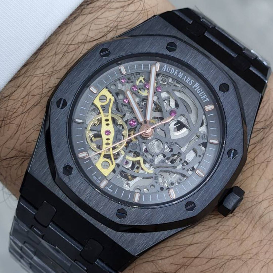 Audemars Piguet] Royal Oak Open Work — Mr Lilac Leather