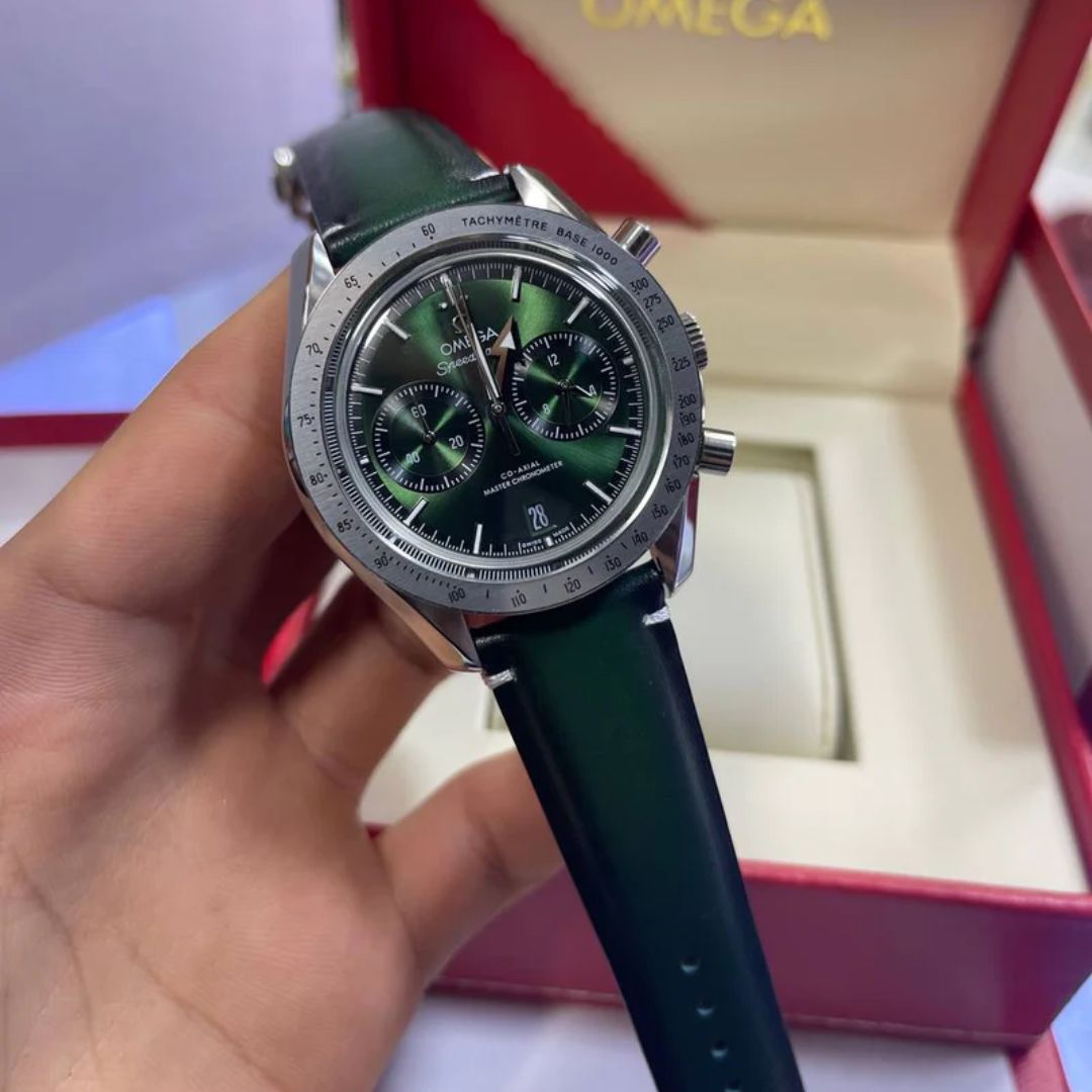Omega Speedmaster ’57 Co-Axial Master Chronometer Chronograph – Green ...