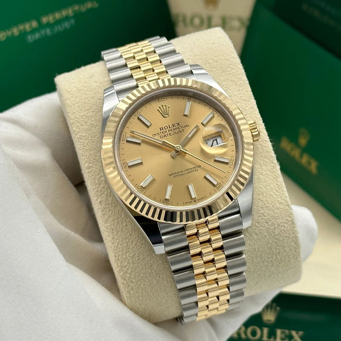 Rolex Datejust 41 mm Two-tone Gold Dial