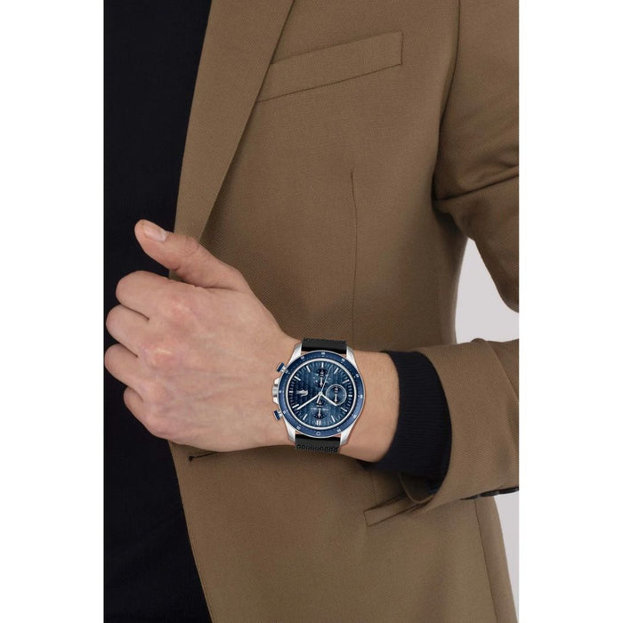 LACOSTE Neo Heritage Analog blue Watch For Men 2011253 - Authentic