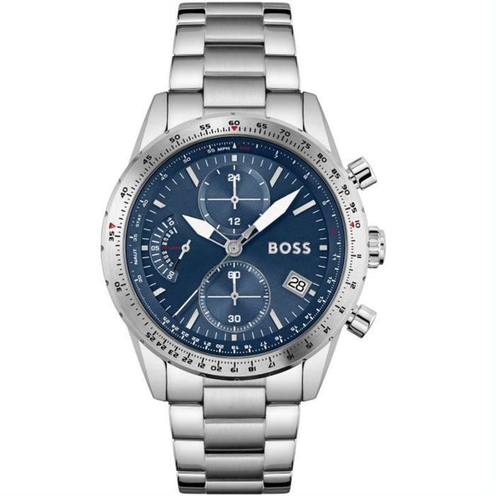 Hugo Boss Men's Watch Pilot Edition Chrono 1513850  Authentic