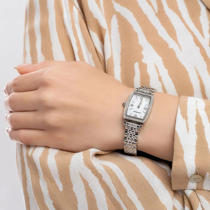 Emporio Armani Two-Hand Gianni Stainless Steel Watch - AR11405 - Authentic