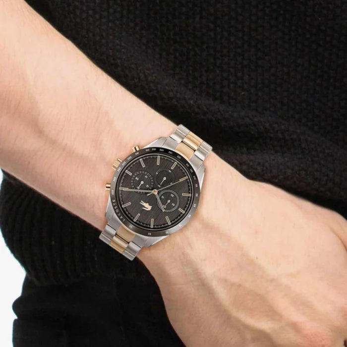 Lacoste Men's Boston Stainless Steel Chronograph Watch 2011112 - Authentic