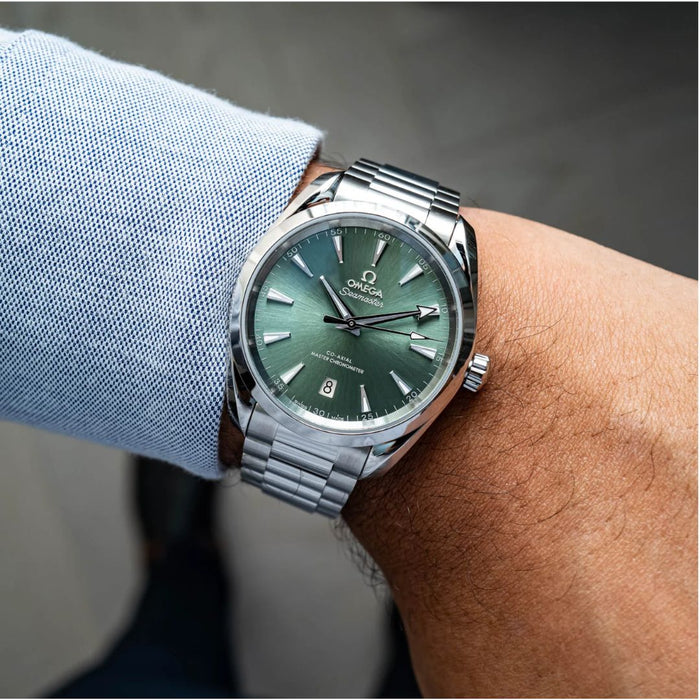 Omega Seamaster Aqua Terra Shades with Green Dial