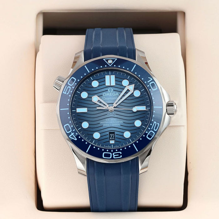 Omega Seamaster Diver 300M Co-Axial Master Chronometer 42mm Summer Blue