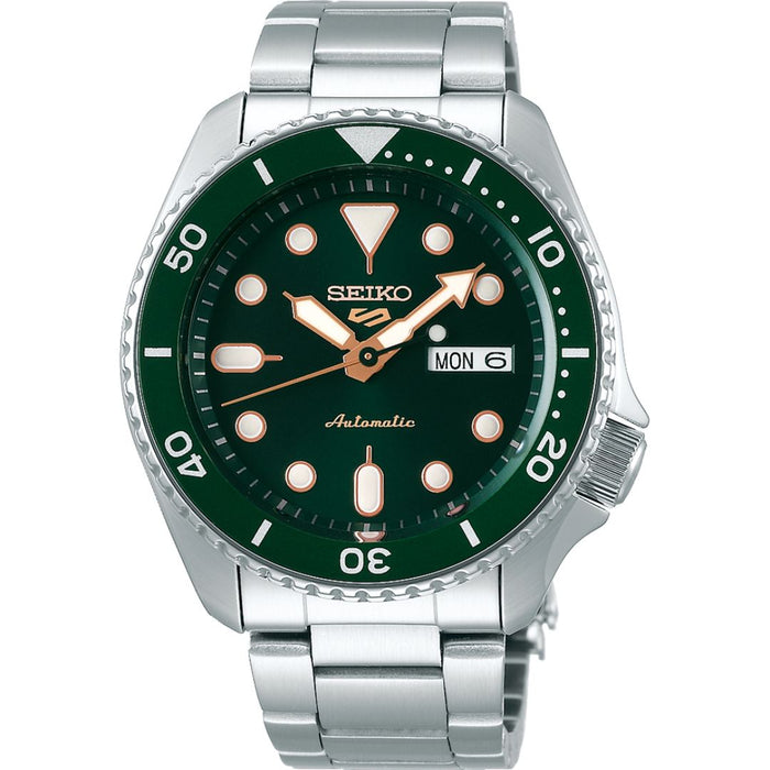Seiko 5 Sports Automatic Green Dial Men’s Watch - SRPD63K1 - Authentic