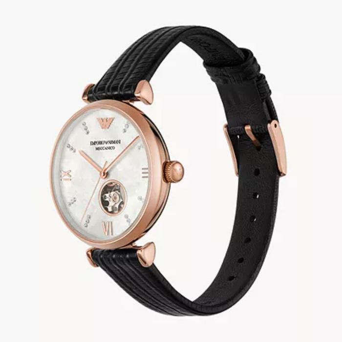 Emporio Armani Ladies Watch Gianni T-Bar AR60047 - Authentic
