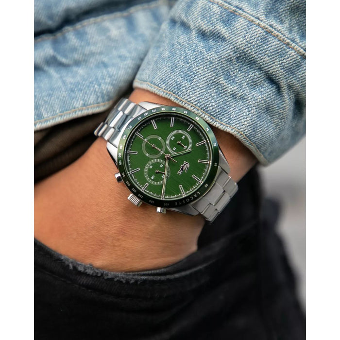 Lacoste Boston Chronograph Gents Bracelet Watch 2011080 - Authentic