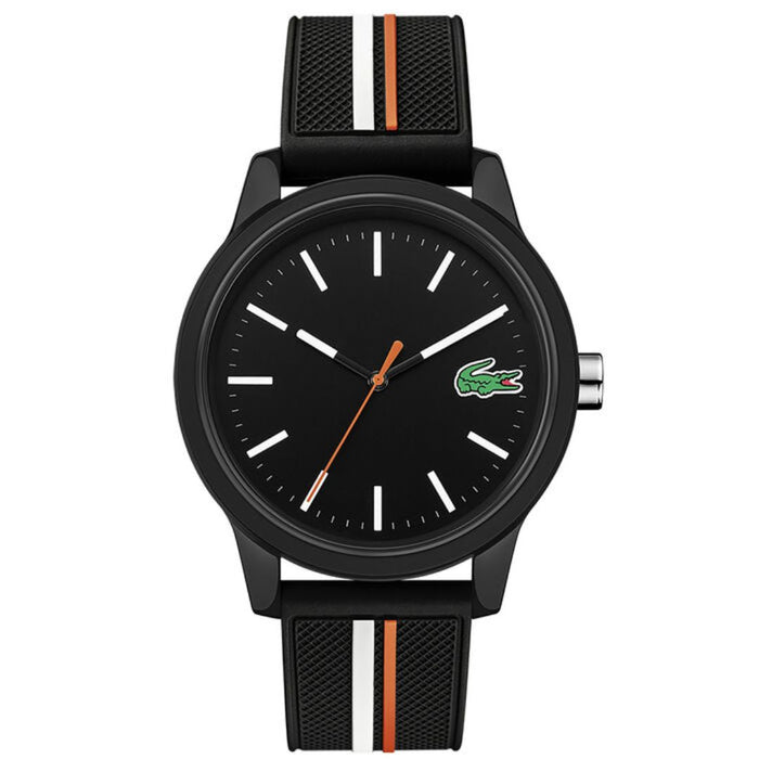 Lacoste Analog Black Dial Men's strap Watch-2011071 - Authentic