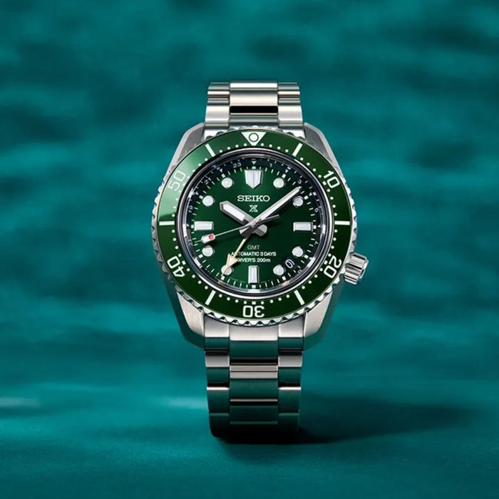 Seiko Prospex GMT Diver’s Automatic 200M – Green Dial SPB381J1 - Authentic
