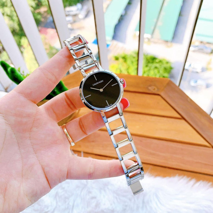 Calvin Klein Accent Women's Watch – Black Dial - K8n23141 - Authentic