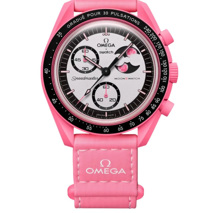 OMEGA x Swatch Speedmaster MoonSwatch "Mission to Venus – Pink Edition" (Full Moon Special)