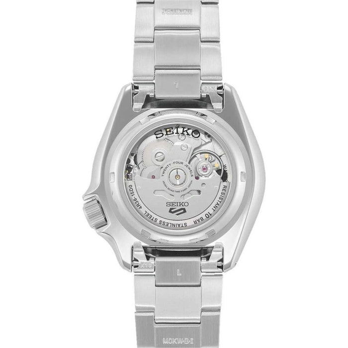 Seiko 5 Sports Automatic Stainless Steel Watch – Orange Dial SRPK11K1 - Authentic