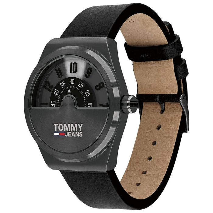 Tommy Jeans Jump Hour Watch – Black Mono Edition - 1791773 - Authentic
