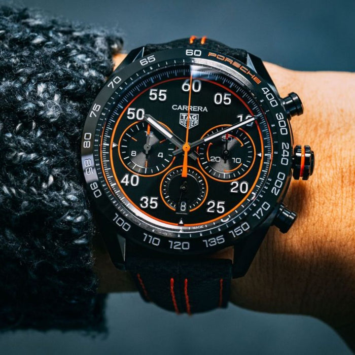 TAG Heuer Carrera Chronograph X Porsche Orange Racing