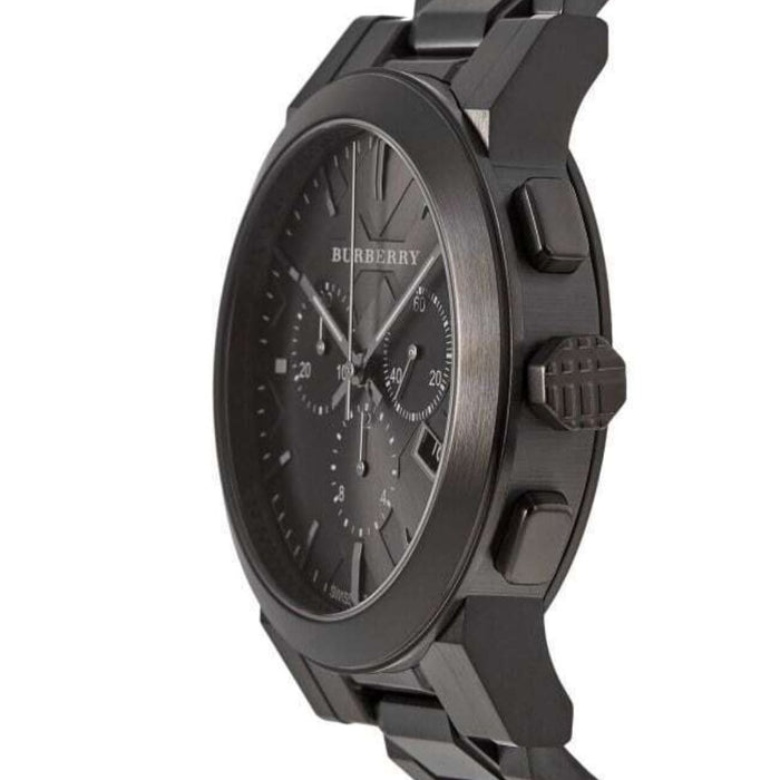 Burberry All-Black Chronograph Men's Watch - BU9354 - Authentic