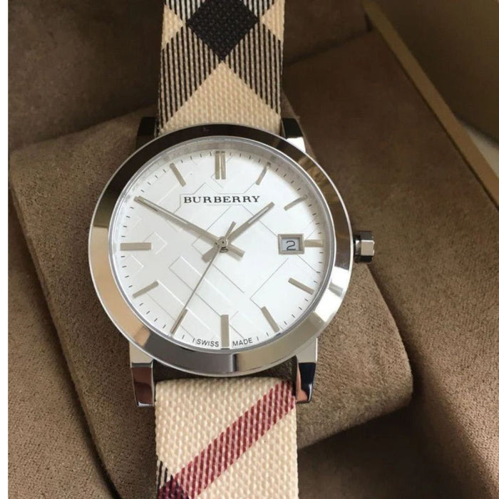 Burberry Heritage Nova Check Women's Watch - 38mm- BU9022 - Authentic