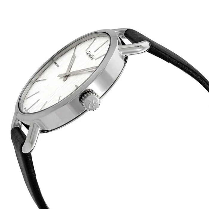 Calvin Klein Stately Women’s Watch – Silver Dial - K7b231c6 - Authentic