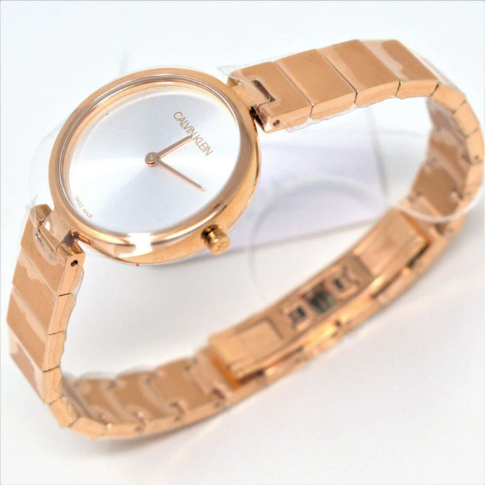 Calvin Klein Minimal Rose Gold Women's Watch - k8g23646 - Authentic
