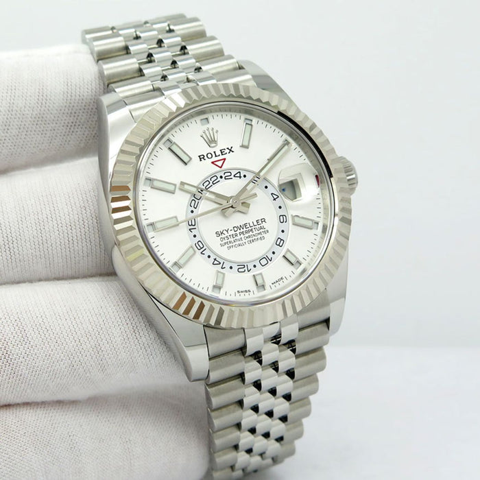 Rolex Sky-Dweller White Dial Jubilee