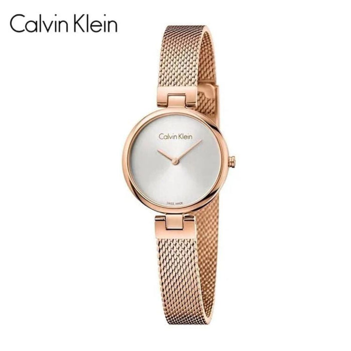 Calvin Klein Minimal Mesh Rose Gold - K8g2362g - Authentic