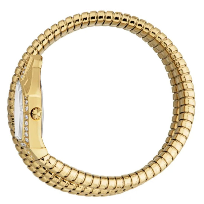 Just Cavalli SIGNATURE Snake Silver colored/Gold toned steel Ø23 mm - Authentic (S)