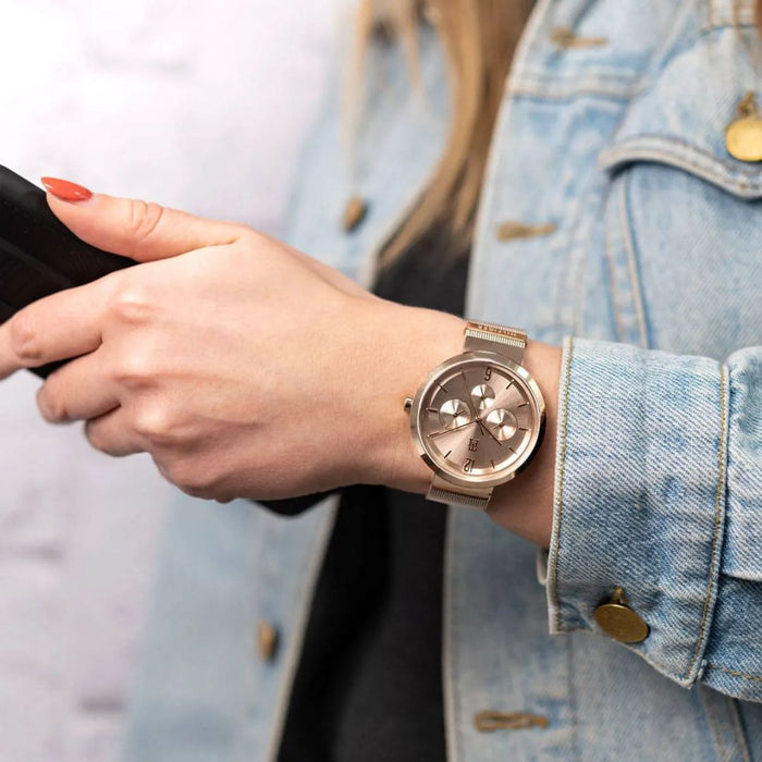 Tommy Hilfiger Multi Dial Quartz Watch for Women with Rose Gold - 1782538 - Authentic