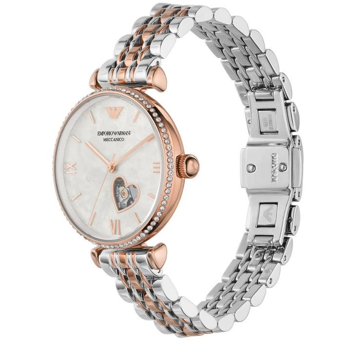 Emporio Armani Ladies Watch Gianni T-Bar AR60049 - Authentic
