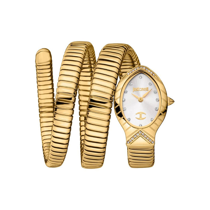 Just Cavalli Women Analog Quartz Watch with Stainless Steel Strap JC1L248M0025 - Authentic (S)