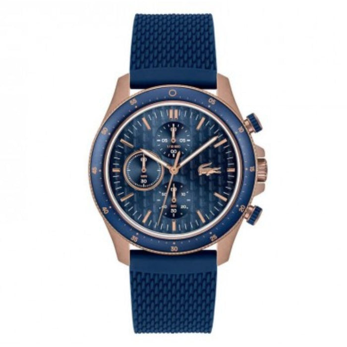 LACOSTE Neo Heritage Analog blue Watch For Men 2011253 - Authentic
