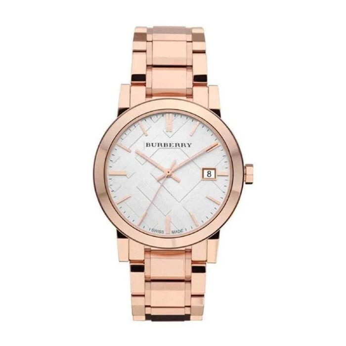 Burberry Rose Gold Stainless Steel Women Watch - BU9004 -Authentic