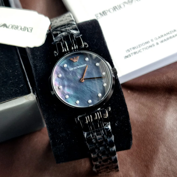 Emporio Armani Stainless Steel Ladies Analog Watch AR11268 - Authentic