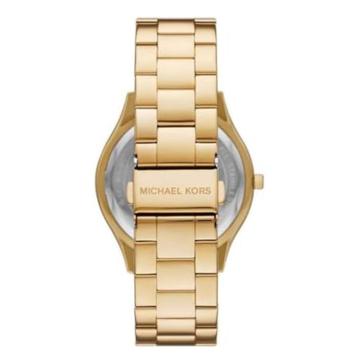 Michael Kors Stainless Steel Analog Gold Dial Women's Watch Authentic Mk4732
