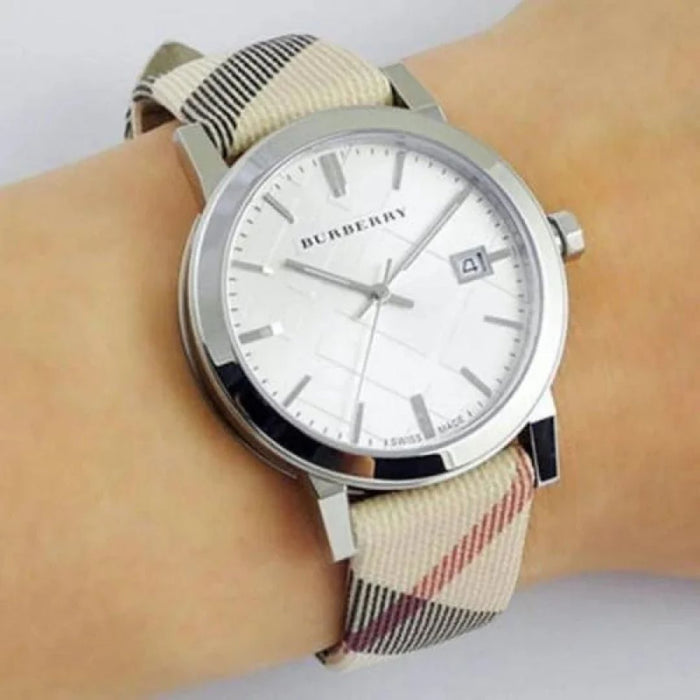 Burberry Heritage Nova Check Women's Watch - 38mm- BU9022 - Authentic