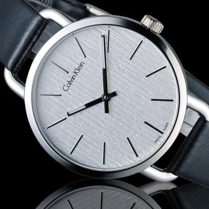 Calvin Klein Stately Women’s Watch – Silver Dial - K7b231c6 - Authentic