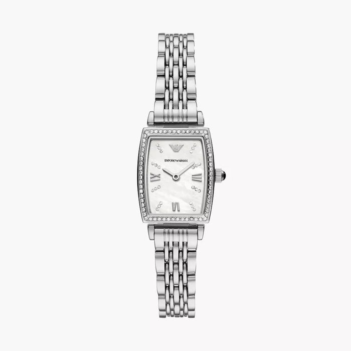 Emporio Armani Two-Hand Gianni Stainless Steel Watch - AR11405 - Authentic