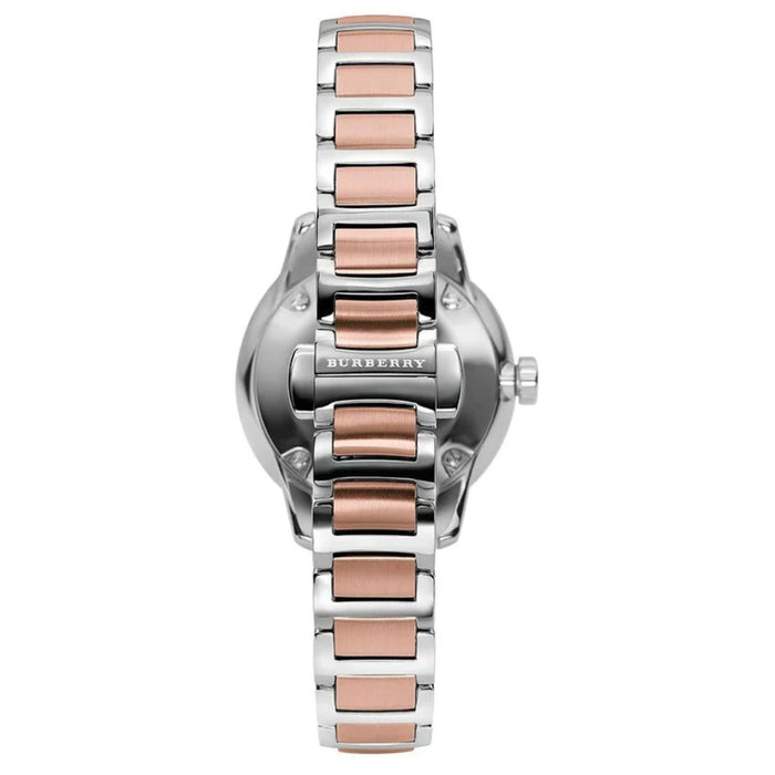 Burberry Rose & Silver Two-Tone Women's Watch - BU10117 - Authentic
