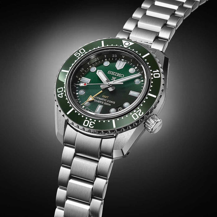 Seiko Prospex GMT Diver’s Automatic 200M – Green Dial SPB381J1 - Authentic