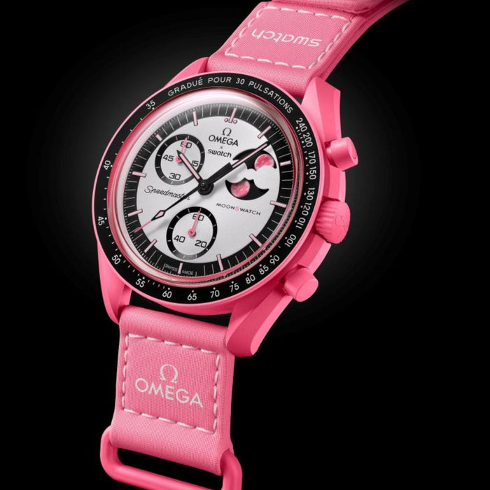 OMEGA x Swatch Speedmaster MoonSwatch "Mission to Venus – Pink Edition" (Full Moon Special)