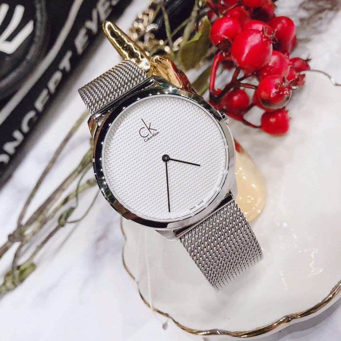 Calvin Klein Minimal Mesh Men's Watch - K3M2112Y - Authentic