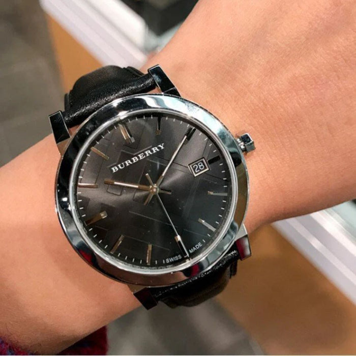Burberry Classic Black Dial Men's Watch BU9009 - Authentic