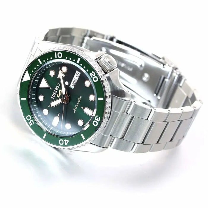 Seiko 5 Sports Automatic Green Dial Men’s Watch - SRPD63K1 - Authentic