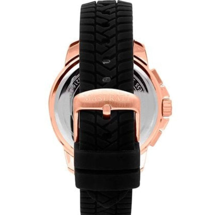 Maserati Traguardo Chronograph Rose Gold Men's Watch - 8871621012 - Authentic