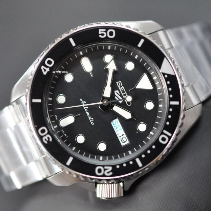 Seiko 5 Sports Automatic Black Dial Men’s Watch - SRPD55K1 - Authentic