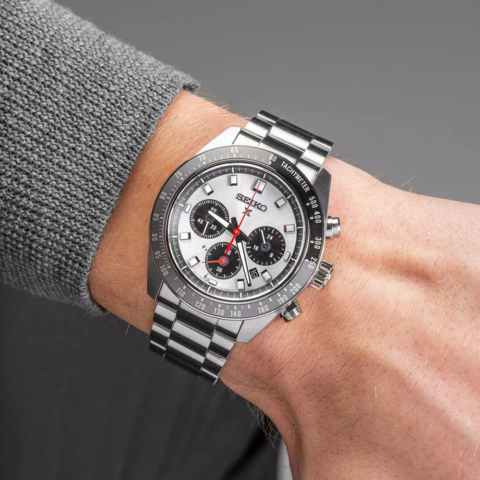 Seiko Prospex Speedtimer Solar Chronograph – Panda Dial SSC911P1 - Authentic