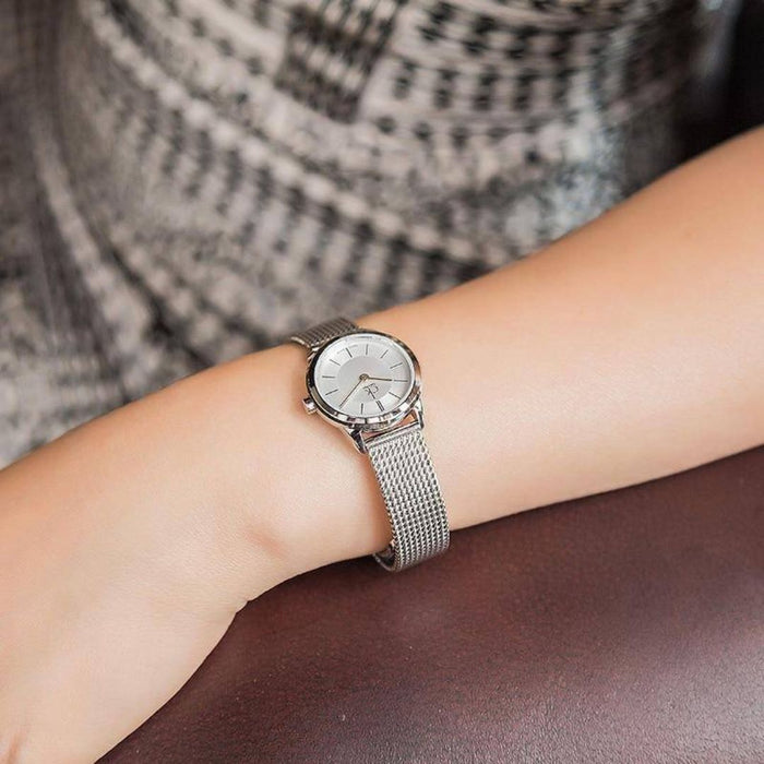 Calvin Klein Classic Mesh Silver Women Watch - K3m23126 - Authentic